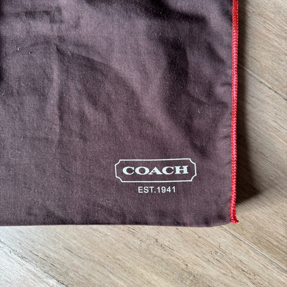 Coach Drawstring Dust Bag - Picture 2 of 3